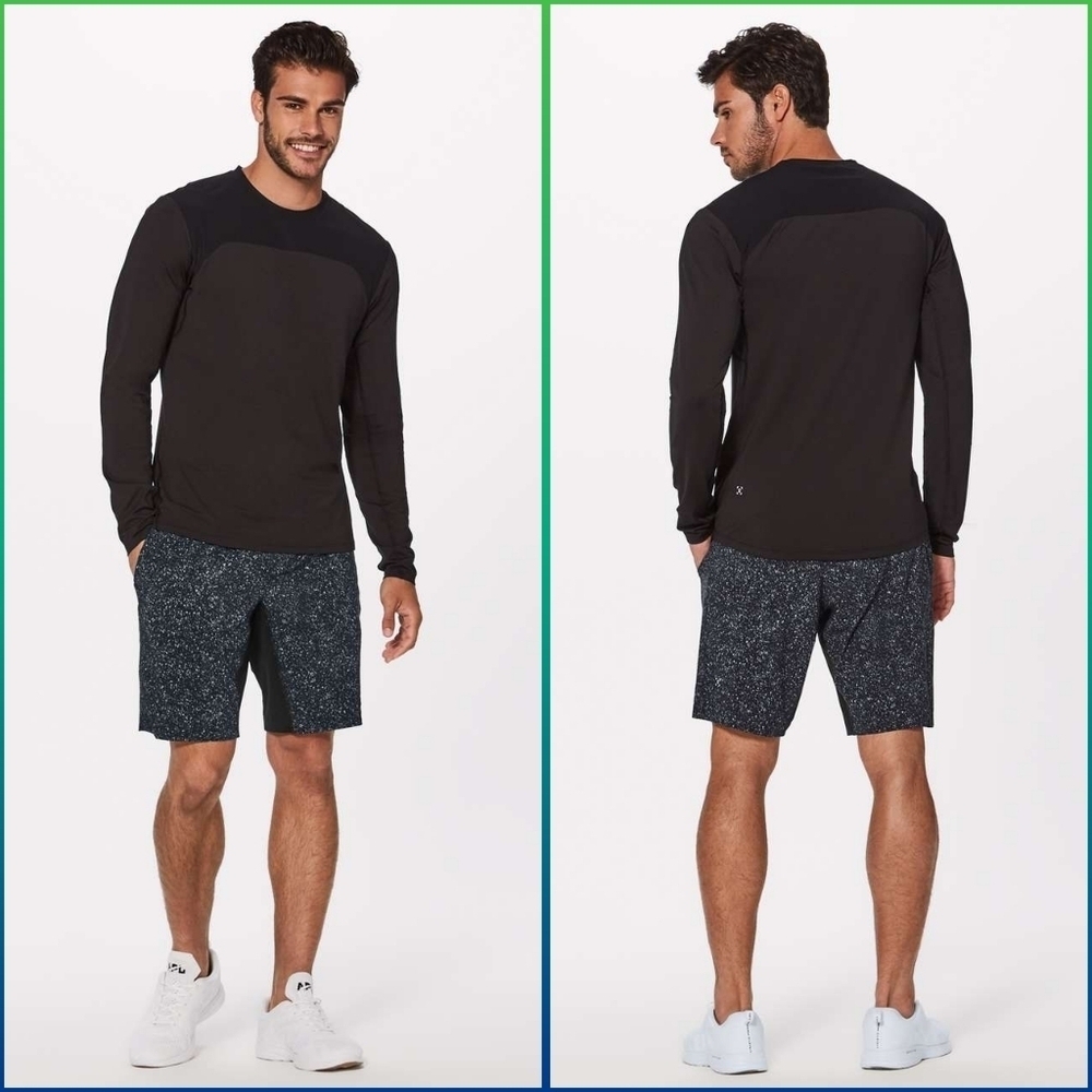 Lululemon T.H.E. Shorts in Inked Light Cast Black